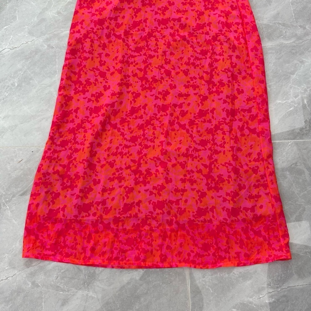 Women’s All I Want Summer Chiffon Multi-Position Neckline Floral Dress Small - Picture 8 of 16